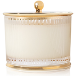 Frasier Fir Gilded Medium Poured Candle, Frosted Wood Grain