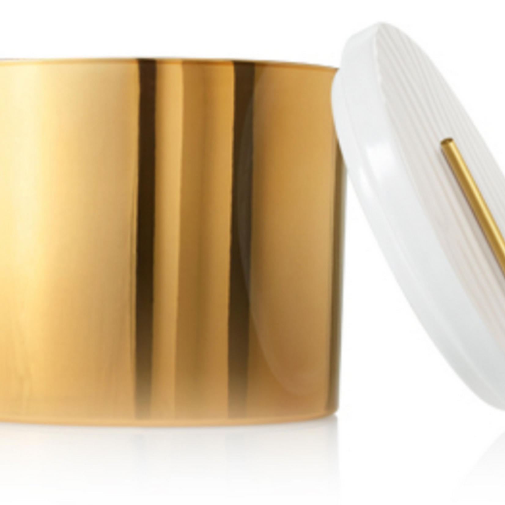 Frasier Fir Gilded Poured Candle, 3-wick Gold