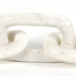 Marble Chain, White Polished Marble