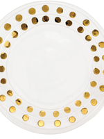 Vietri Medici Gold Medium Round Platter