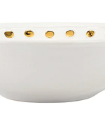 Vietri Medici Gold Medium Serving Bowl