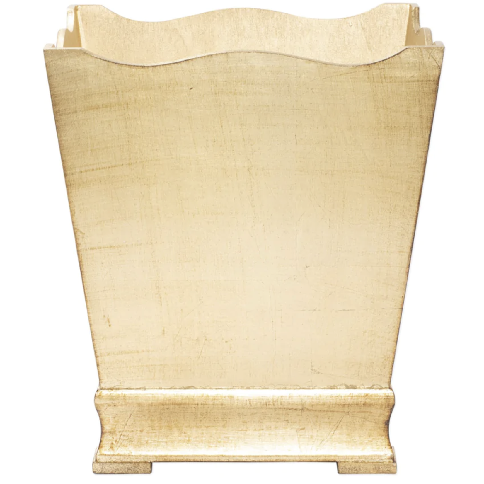 Florentine Wooden Accessories Gold Waste Basket