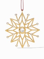 JULIE VOS Starry Night Ornament, Gold Cubic Zirconia
