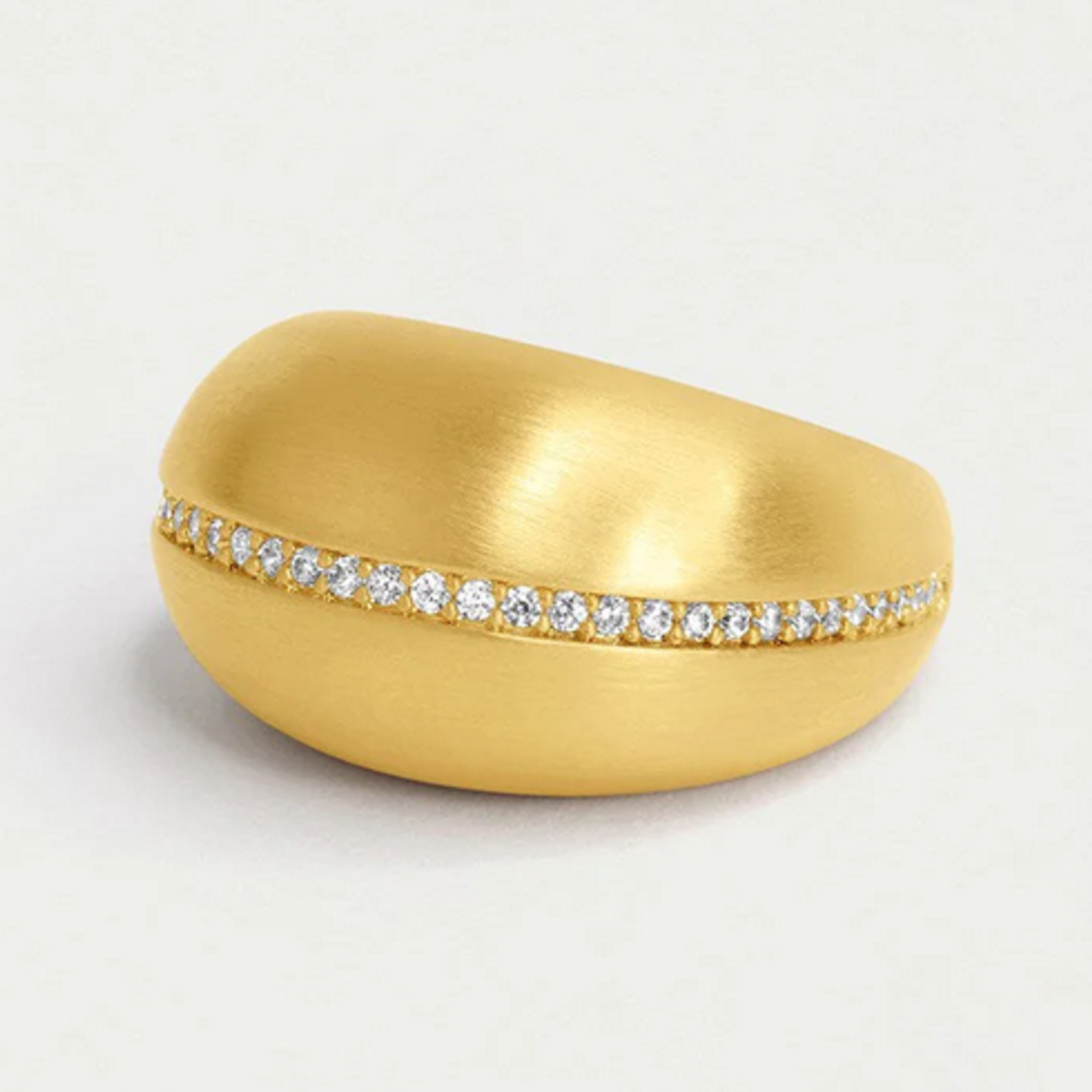 Petite Pave Statement Ring, 7