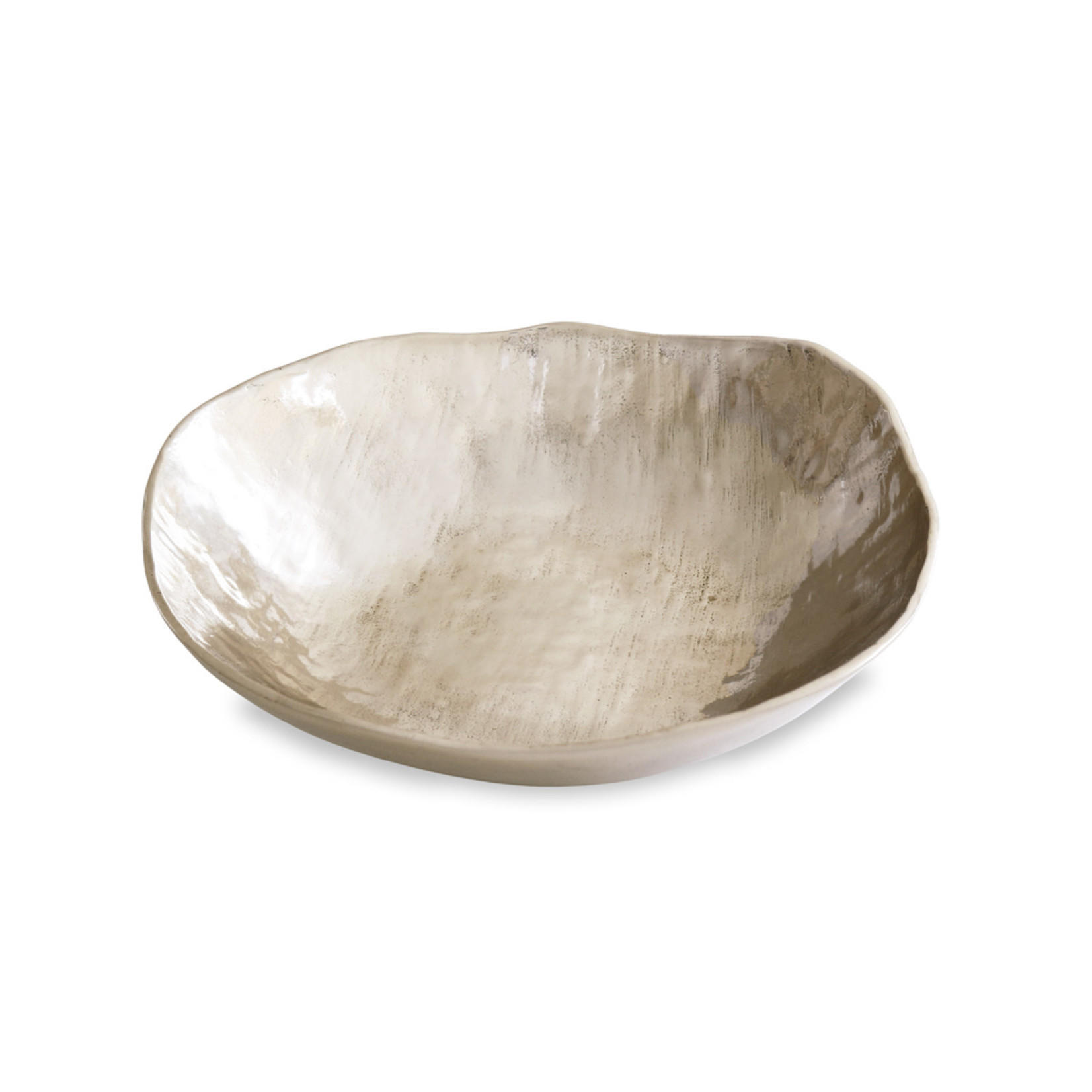 SIERRA MODERN Strie Medium Bowl (Gold)
