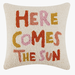 Faire/ Peking Handicraft Needlepoint, Here Comes The Sun Hook Pillow