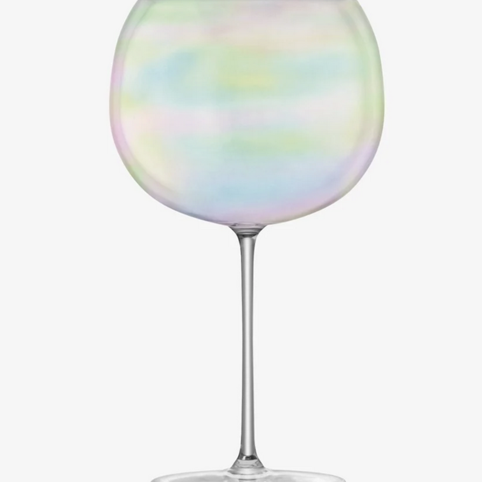 Bubble Balloon Glass 23oz, Peal - SET/4