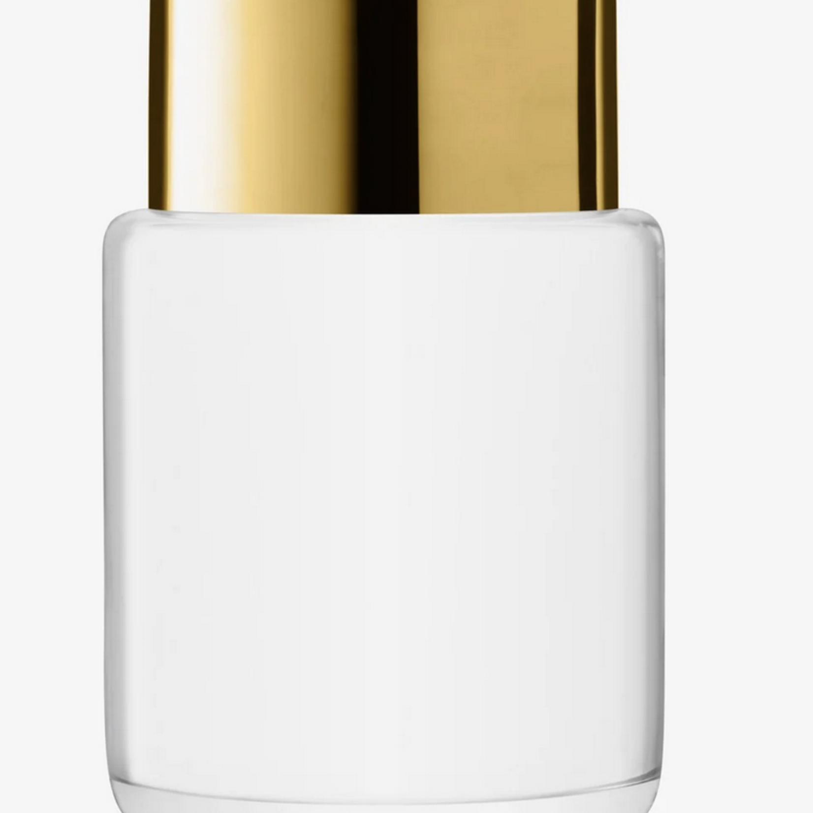 Aurum Vase/Lantern H11.75in, Clear/Gold