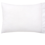 FLANDRE (Embroidered/Piped Cotton Percale 200t/c) Pillowcase