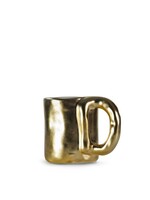 MONTES DOGGET Mug No. "Two Hundred Five" 22k Gold