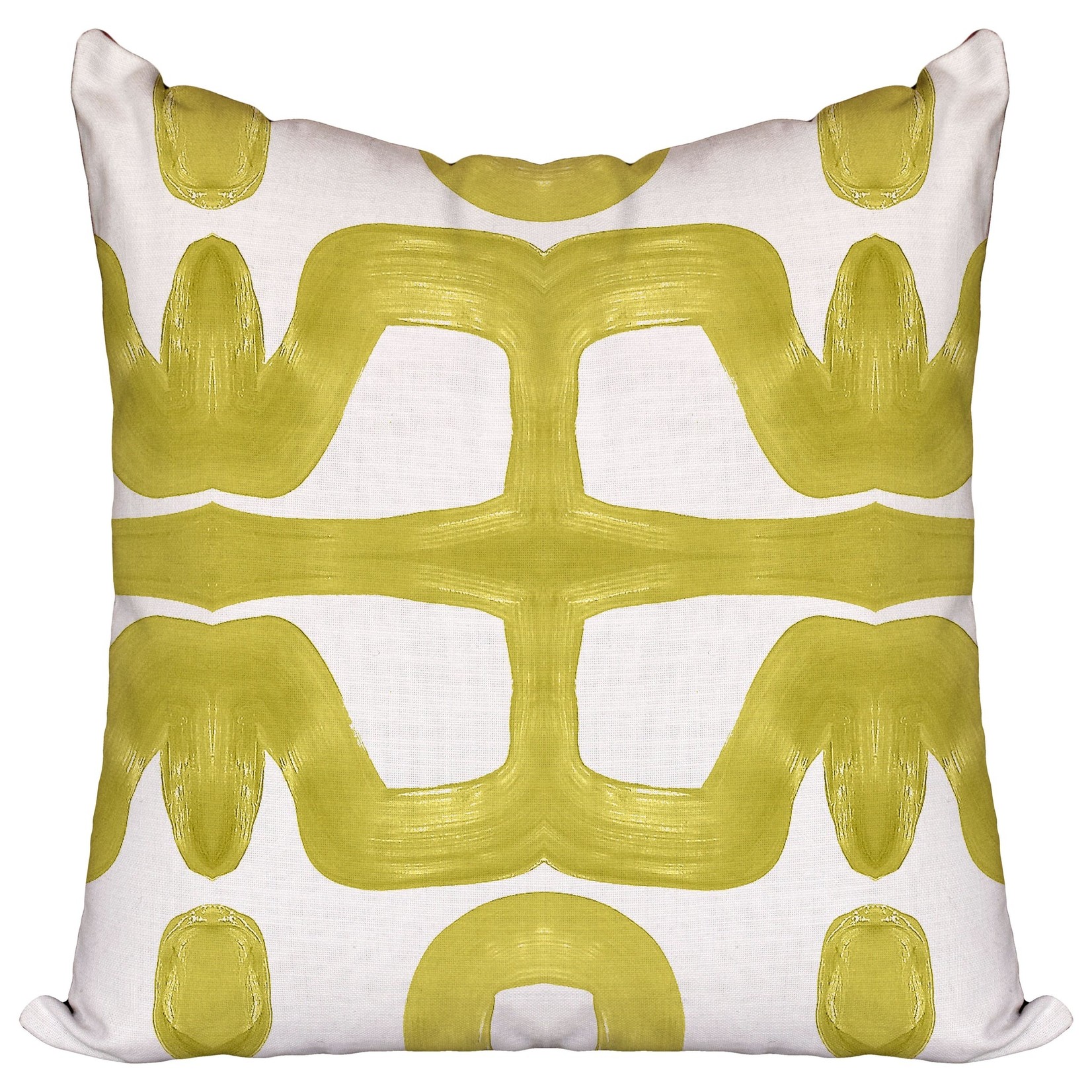Candied Icing Citron 22" Cover + Down Pillow