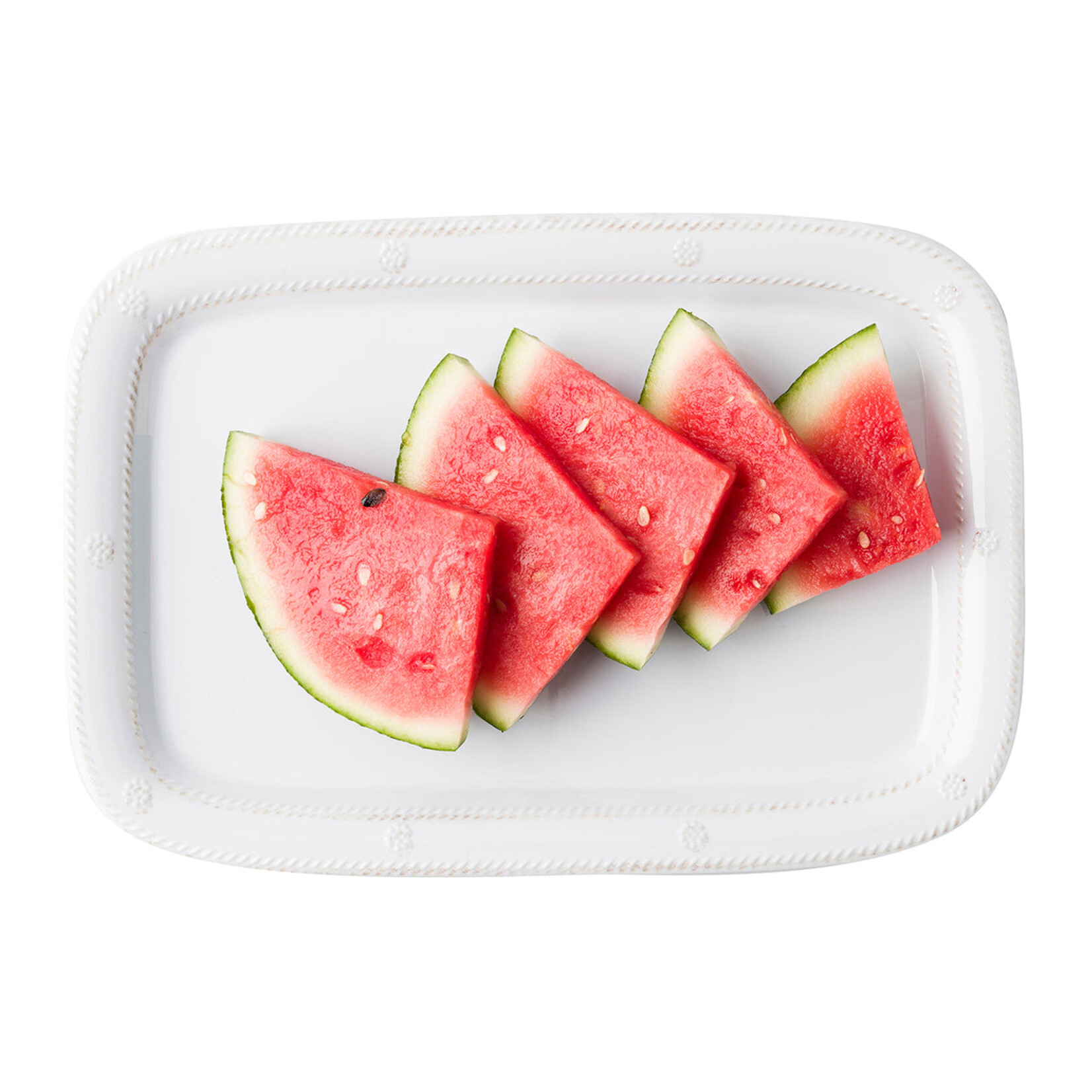 Berry & Thread Melamine Whitewash 16" Serving Tray/Platter