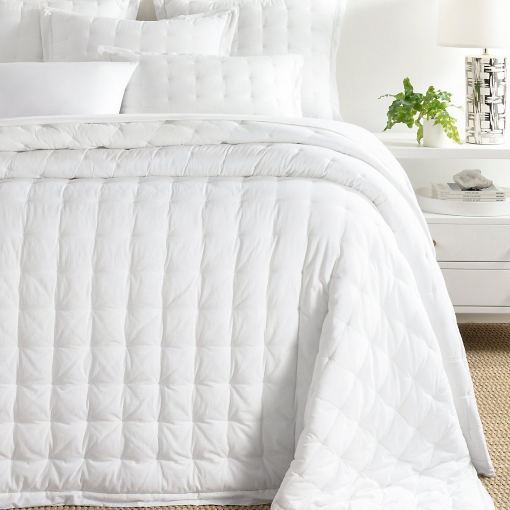 Cozy Cotton Puff Coverlet