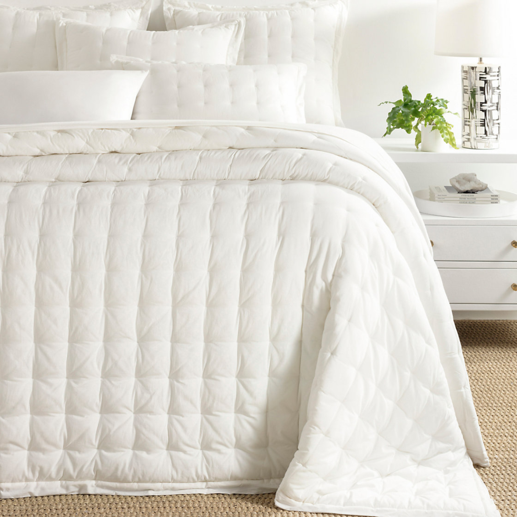 Cozy Cotton Puff Coverlet
