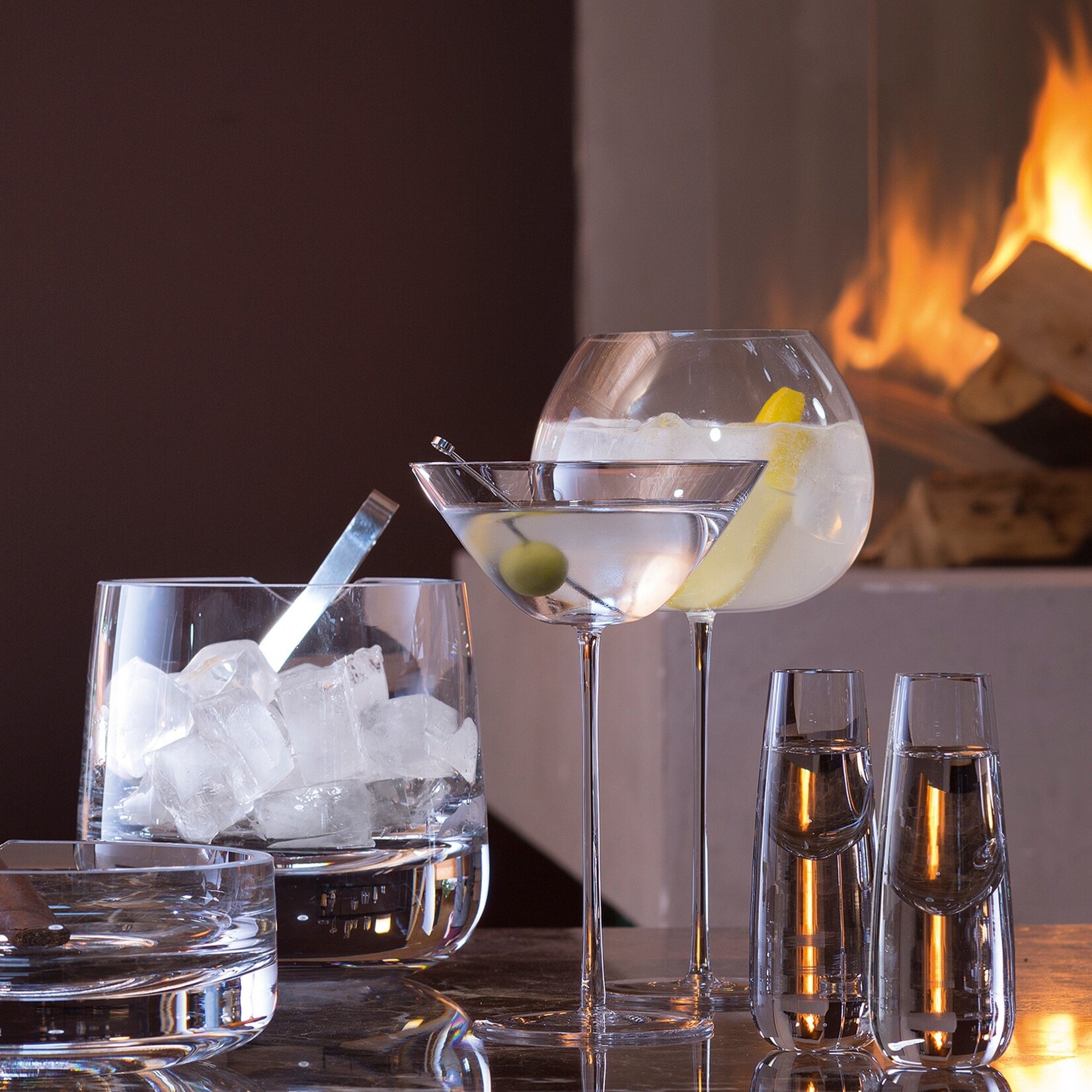 Bar Culture Ice Bucket 6" Clear