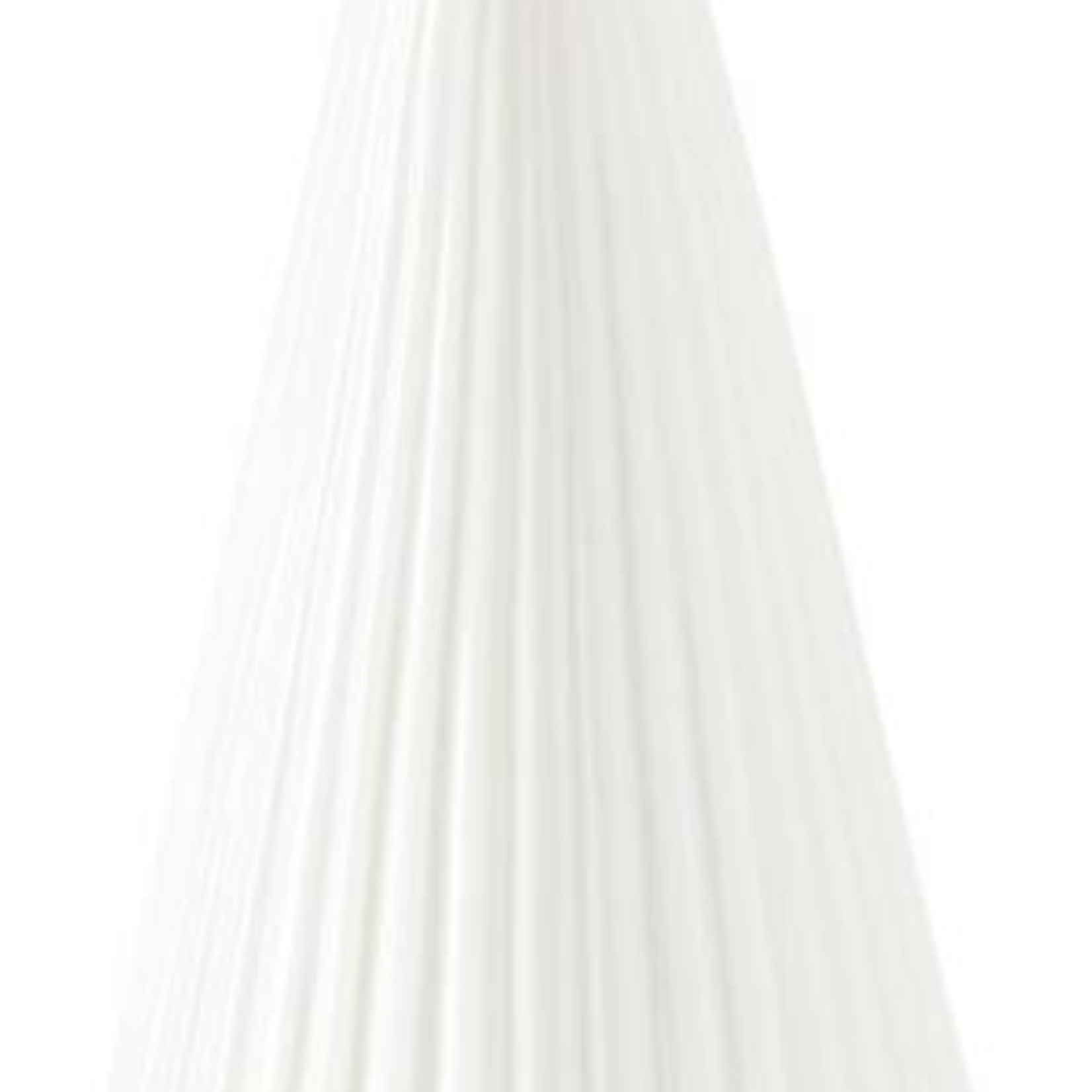Vertical Ribbed White Ceramic Christmas Tree, 12"