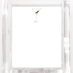 Note Pad with Acrylic Holder