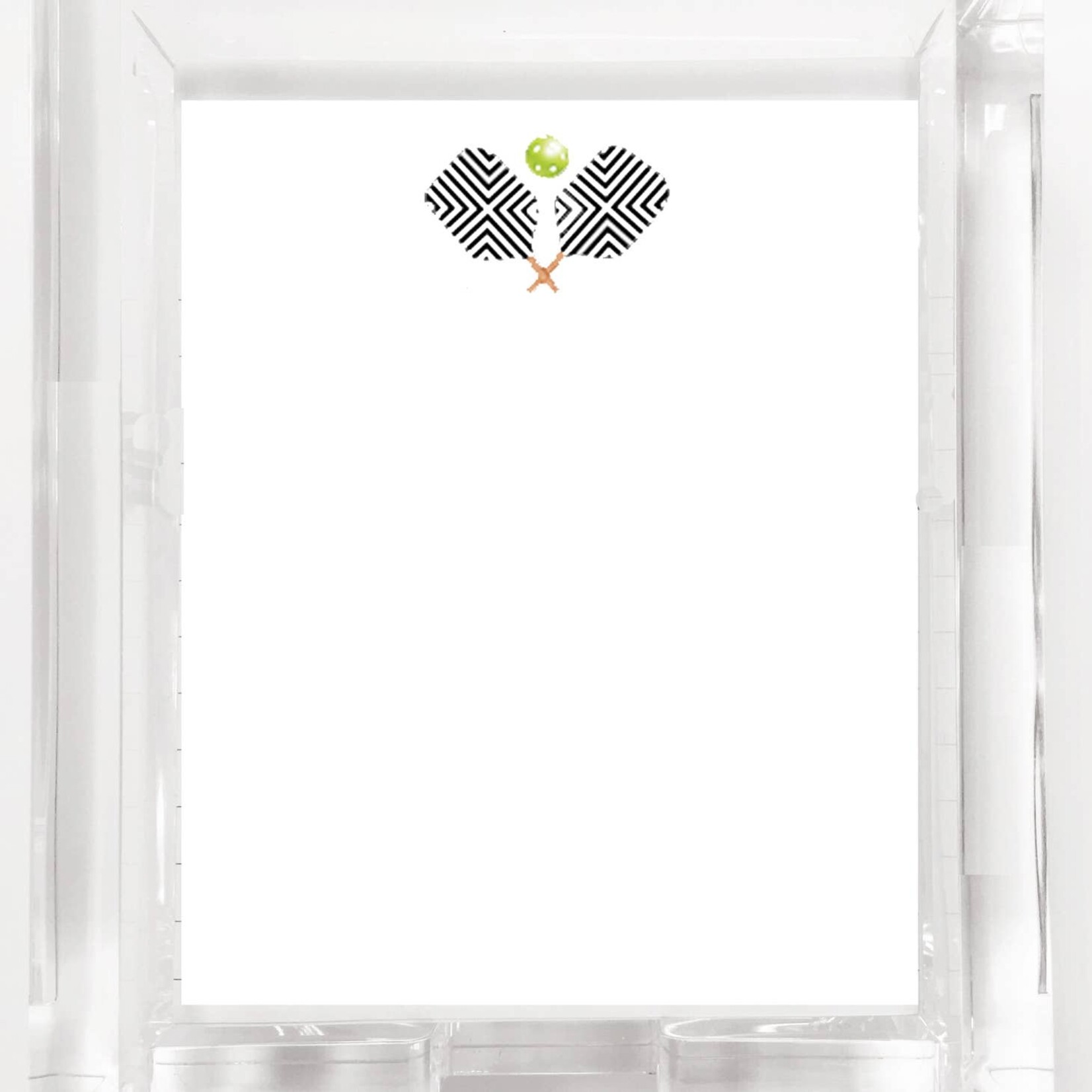 Note Pad with Acrylic Holder