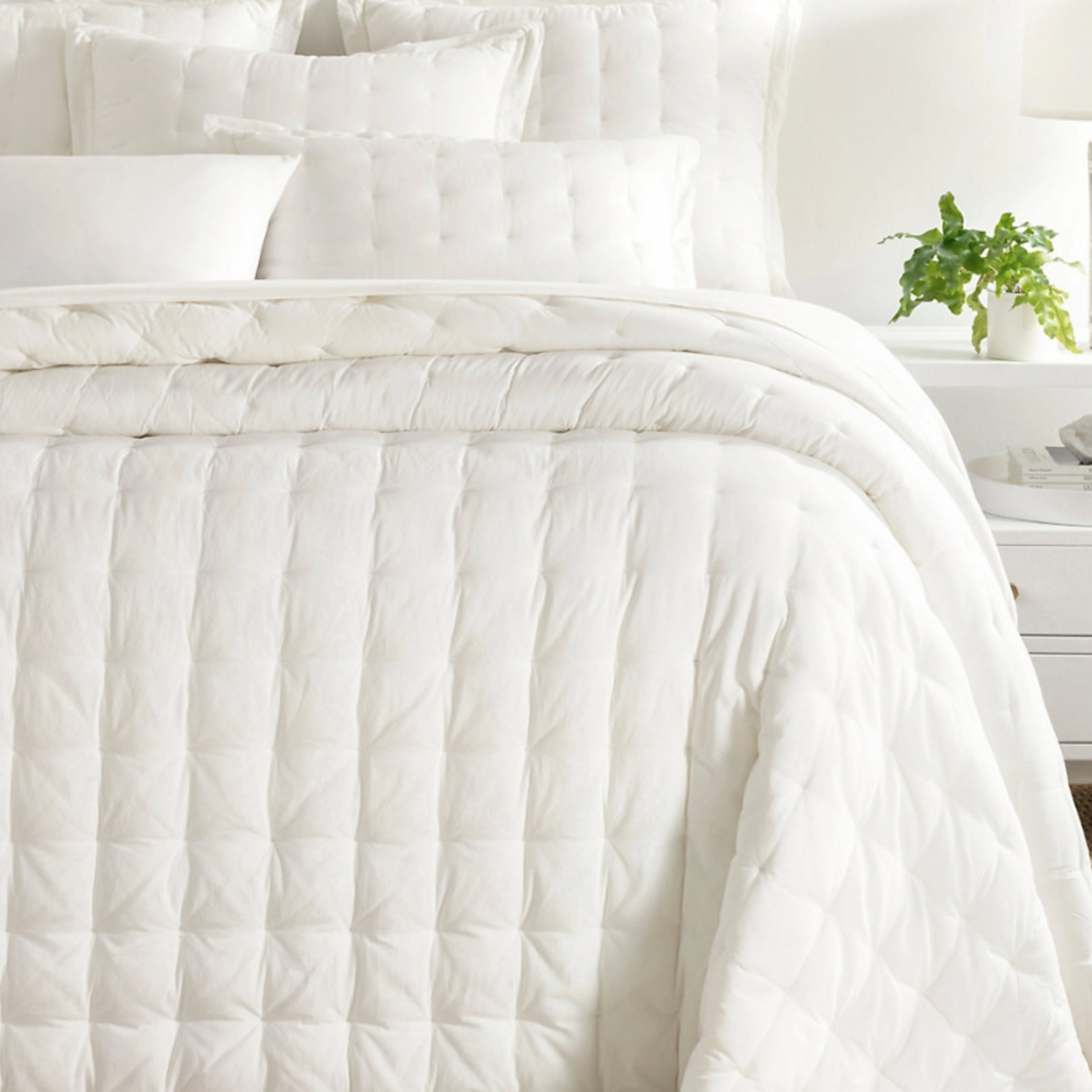Cozy Cotton Puff Coverlet