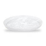 Round Bowl Large, White Swirl