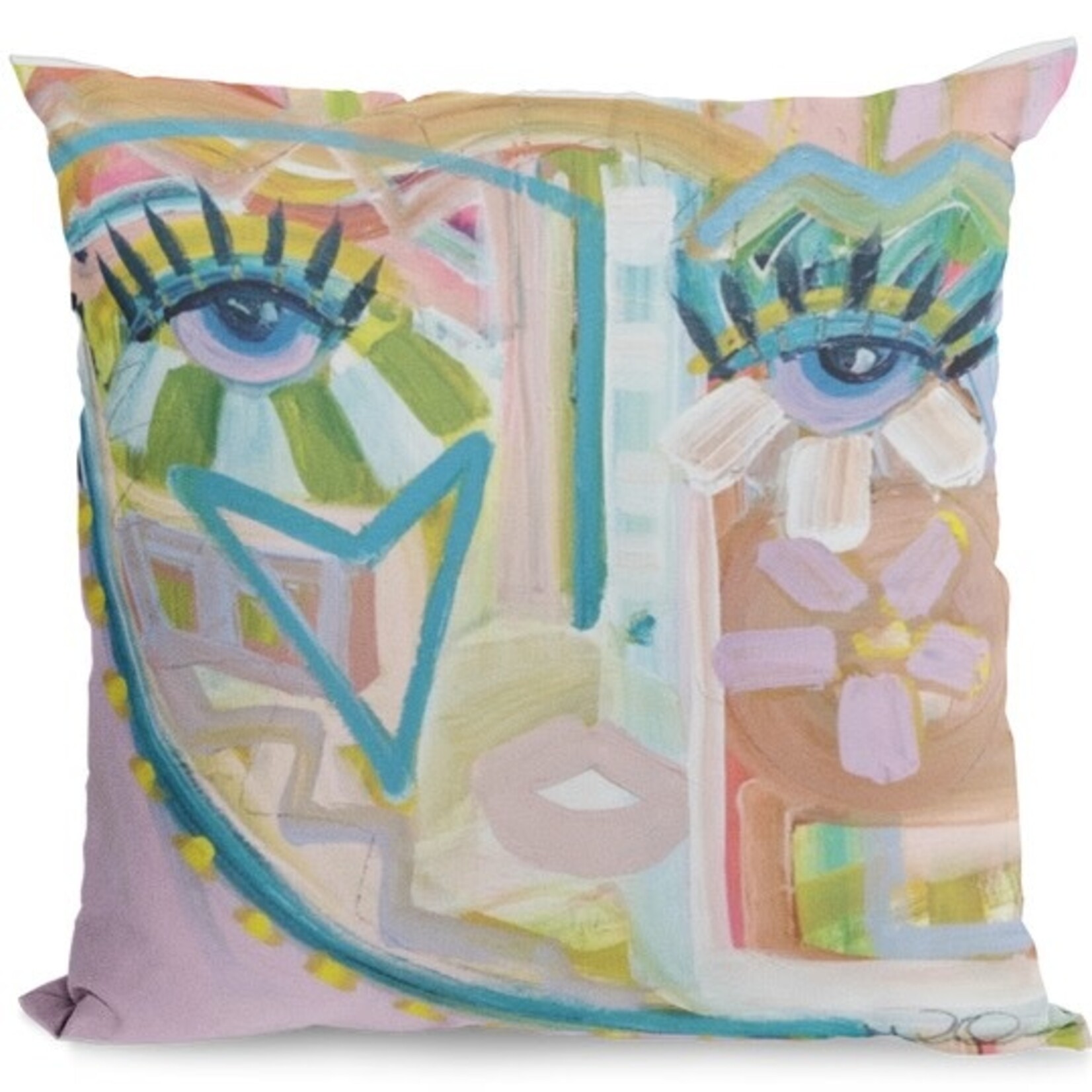 Chica Pillow w/ Down Insert, 22" x 22"