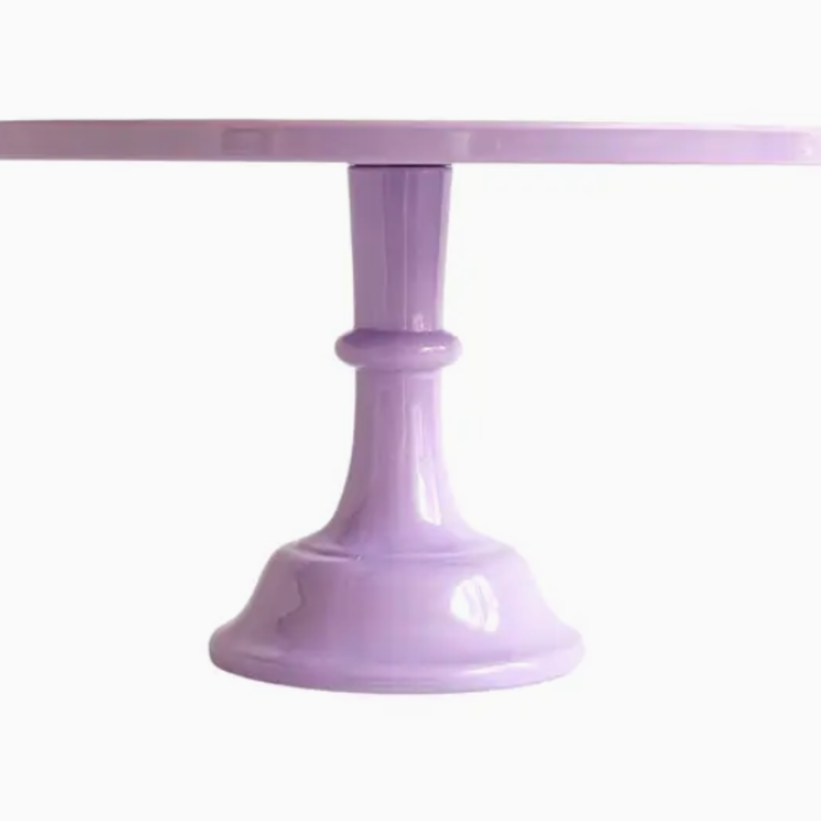 Faire/Sprinkles and Confetti Party Supplies Light Purple Melamine Pedestal Cake Stand