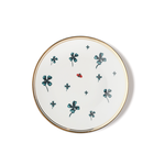 BITOSSI HOME Cloverleaf + Ladybird Plate 17cm