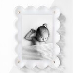 Scalloped Acrylic Frame 4 x 6