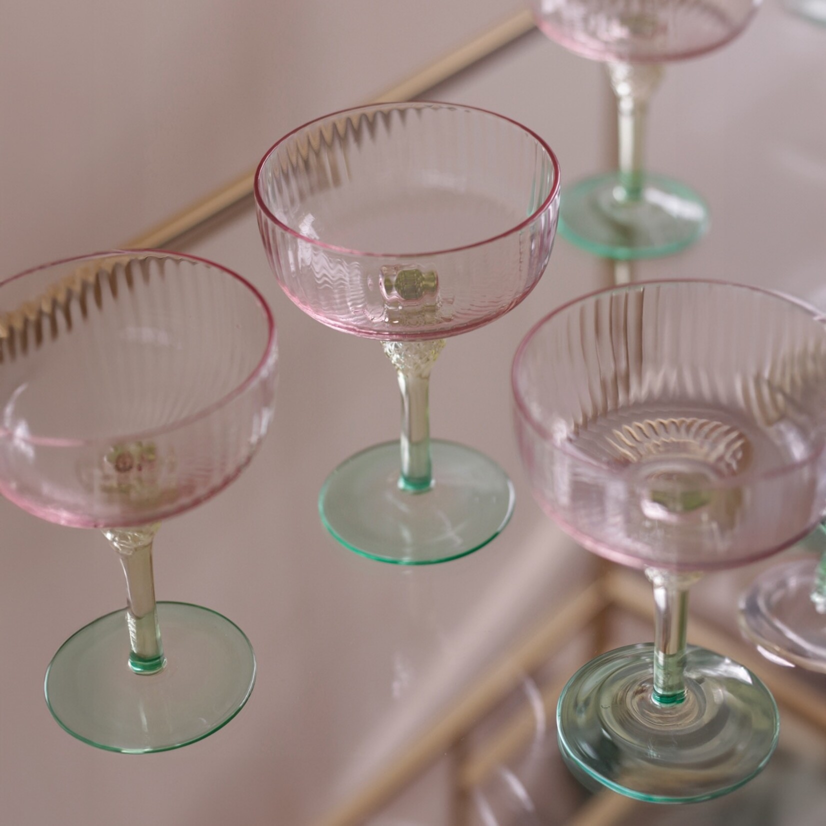 Aquarelle Glass Set/4