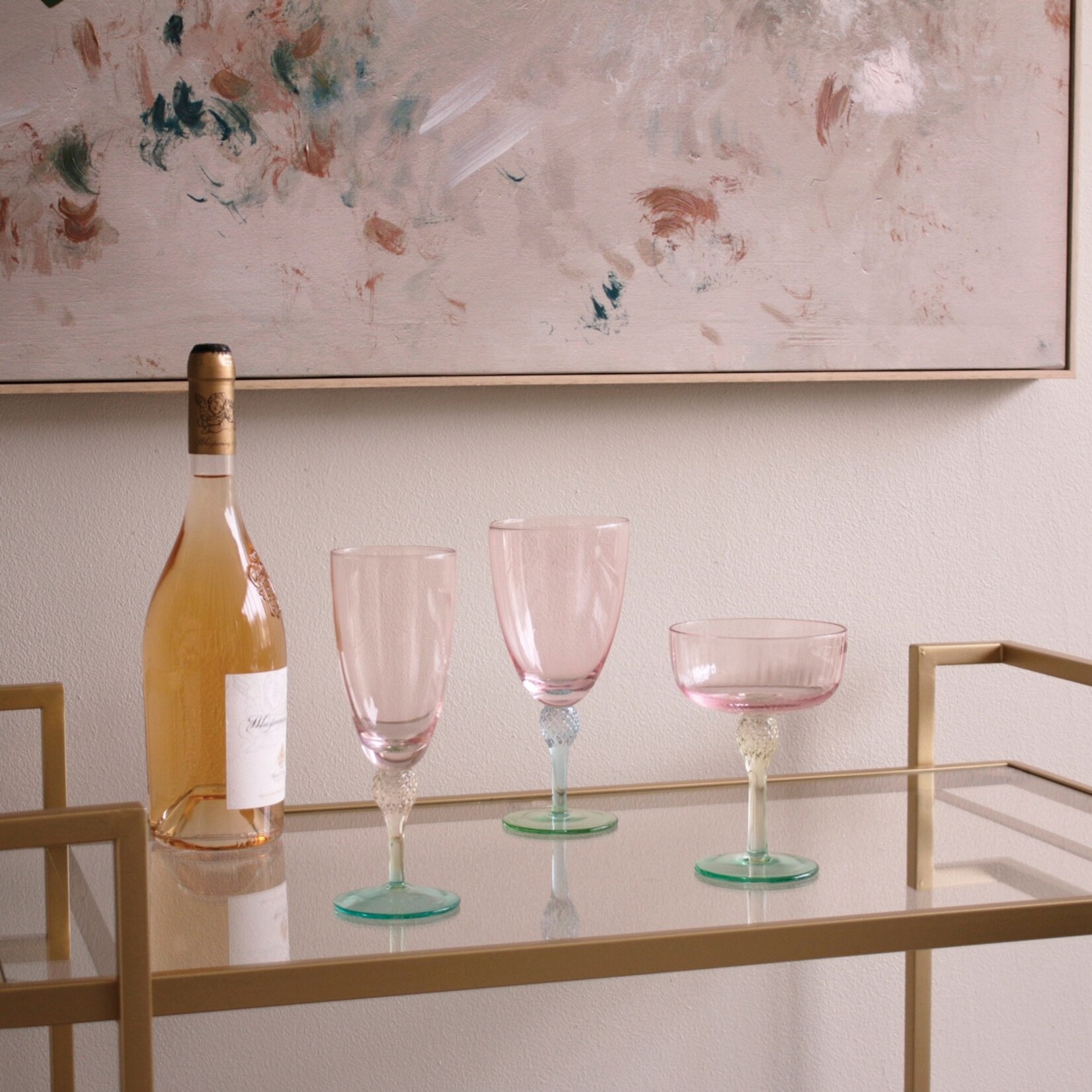 Aquarelle Glass Set/4