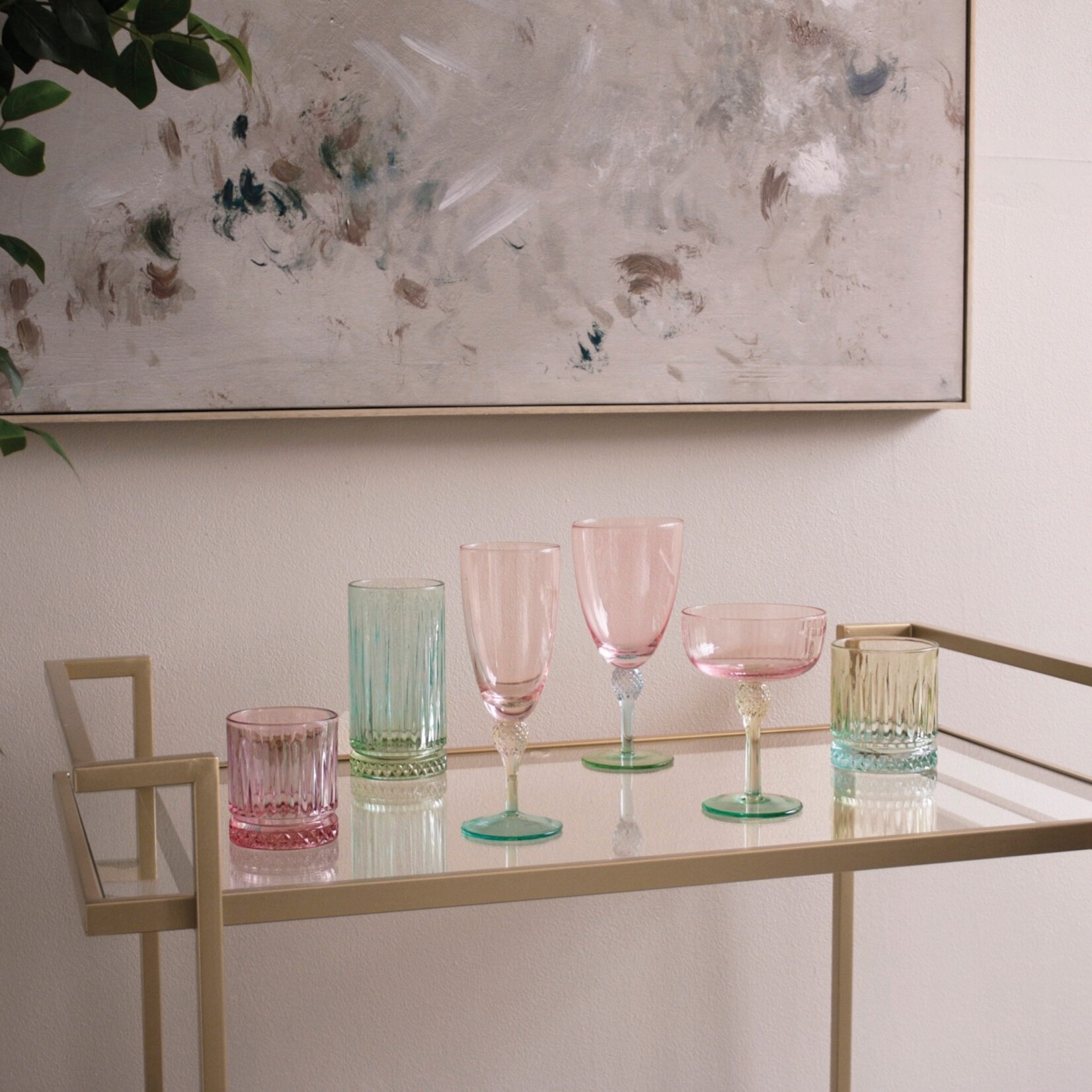 Aquarelle Glass Set/4