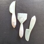 Faire/ Gibb & Daan 3 Piece Cheese Knives Set - Ivory Resin