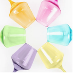 Pop Design Set/6 Acrylic Stemmed Wine Glasses Bright