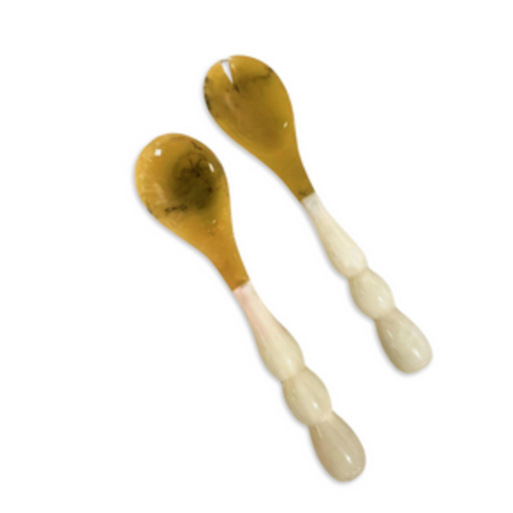 Resin Bubble Salad Servers