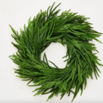Faire/Worth Imports Mixed Cedar Wreath on Natural Twig Base 25"