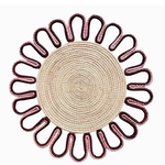 Coro Cora Magnolia Iraca  Placemat  -Straw/Raffia