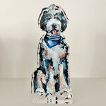 Chelsea McShane Art Acrylic Dog Large