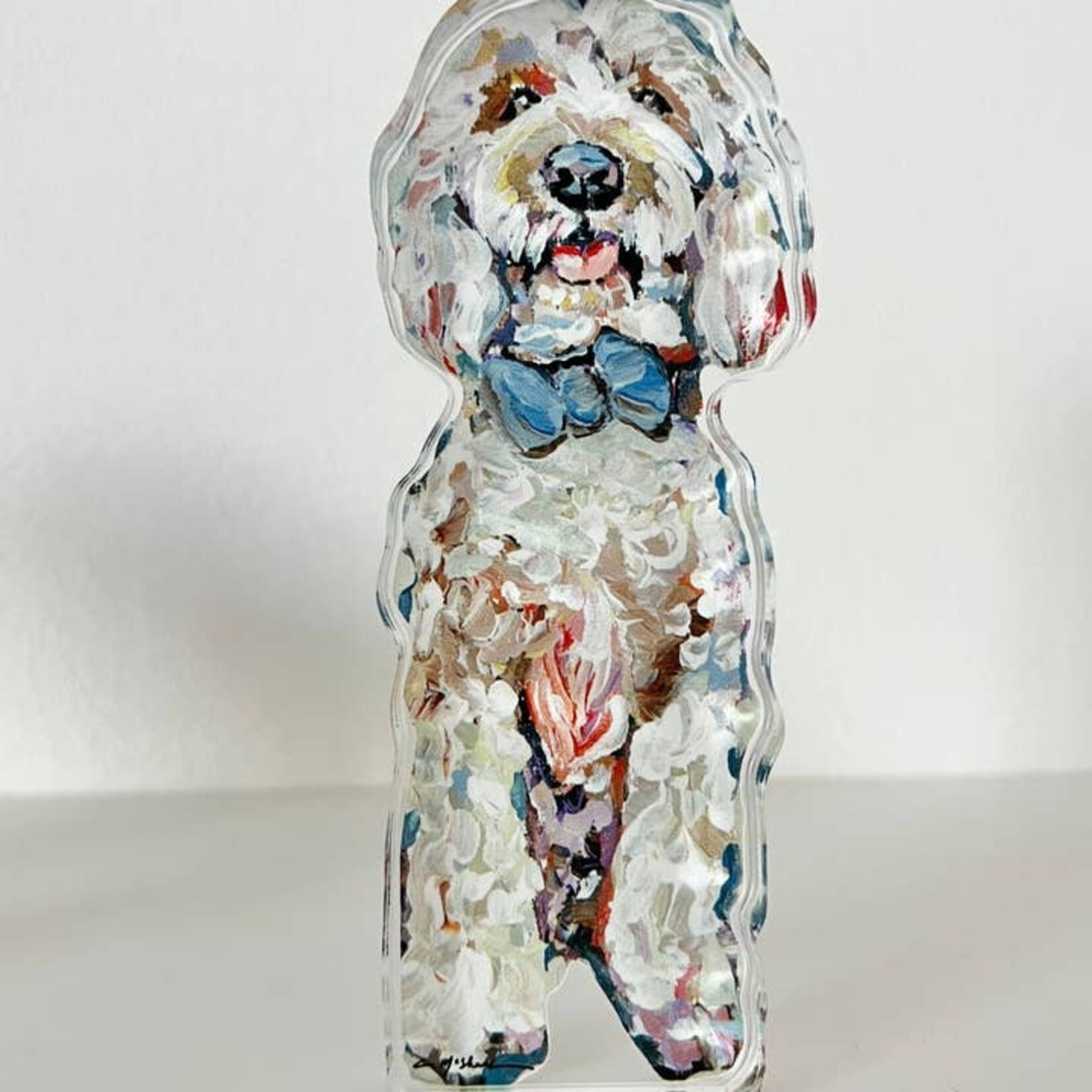 Chelsea McShane Art Acrylic Dog Large