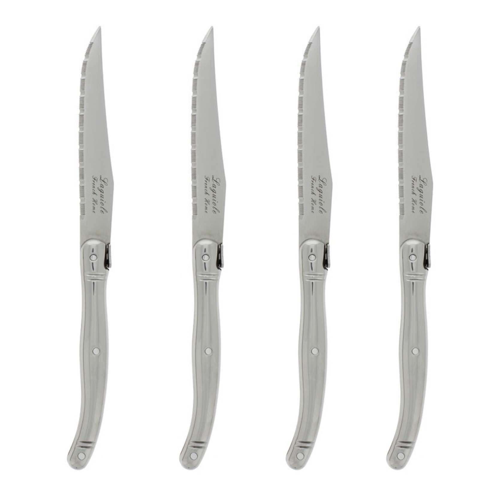 French Home Set of 4 Stainless Steel Steak Knives