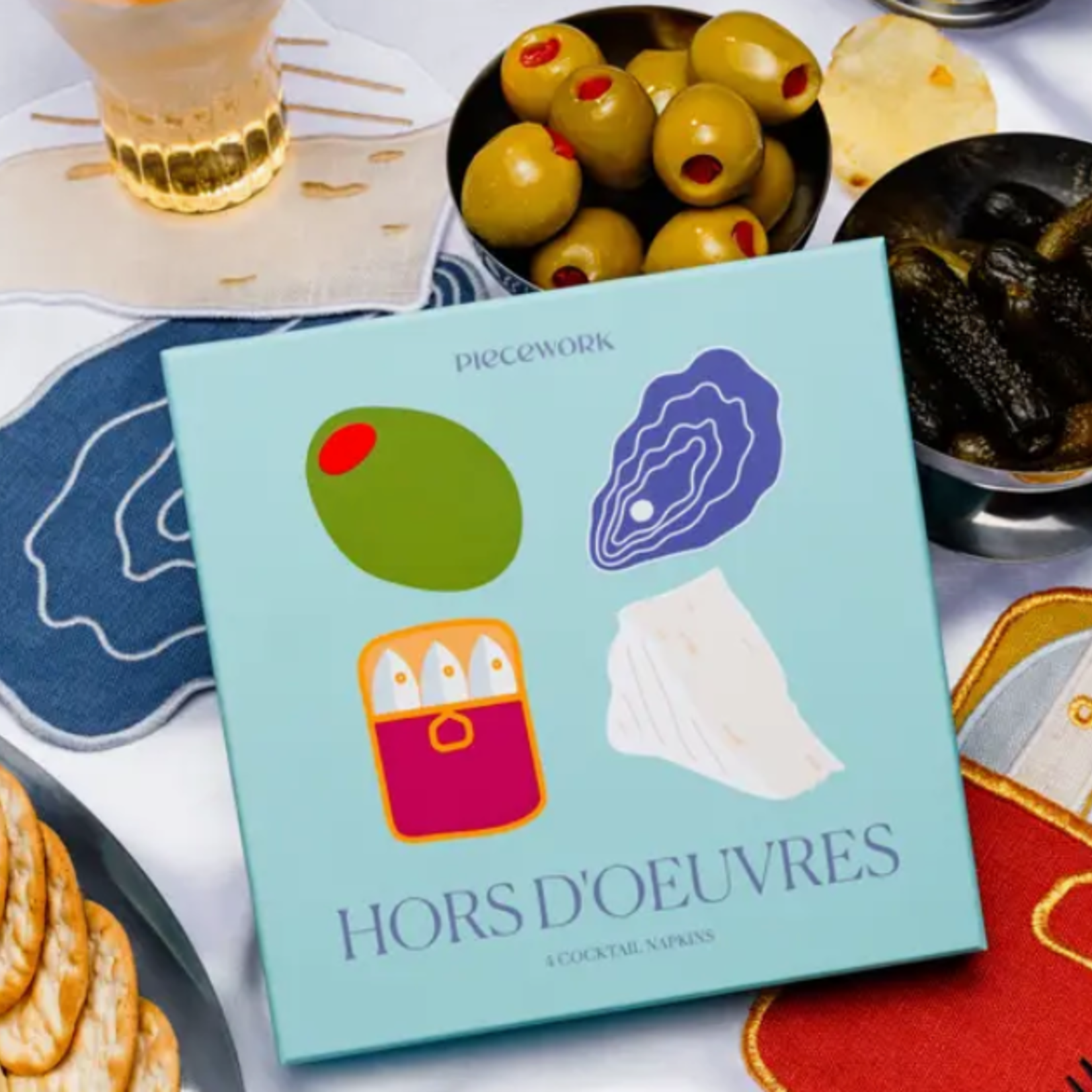 Piecework Hors D'oeuvres Napkins