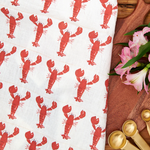 Darling Lemon Lobster Kitchen Towel