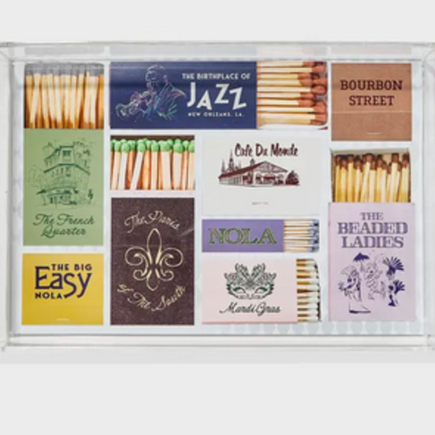 Acrylic Matchbook Tray