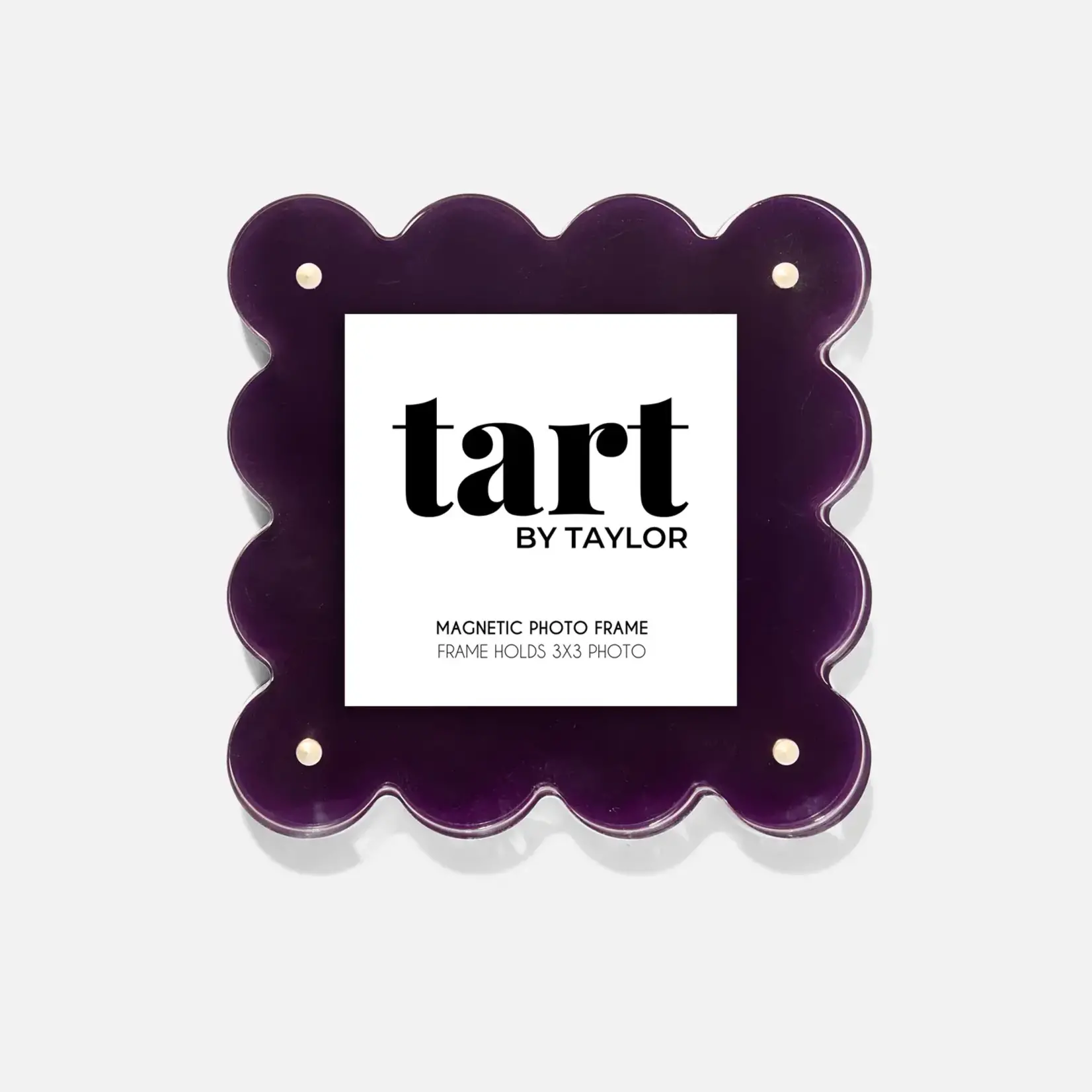 Scalloped Acrylic Frame 5 x 5