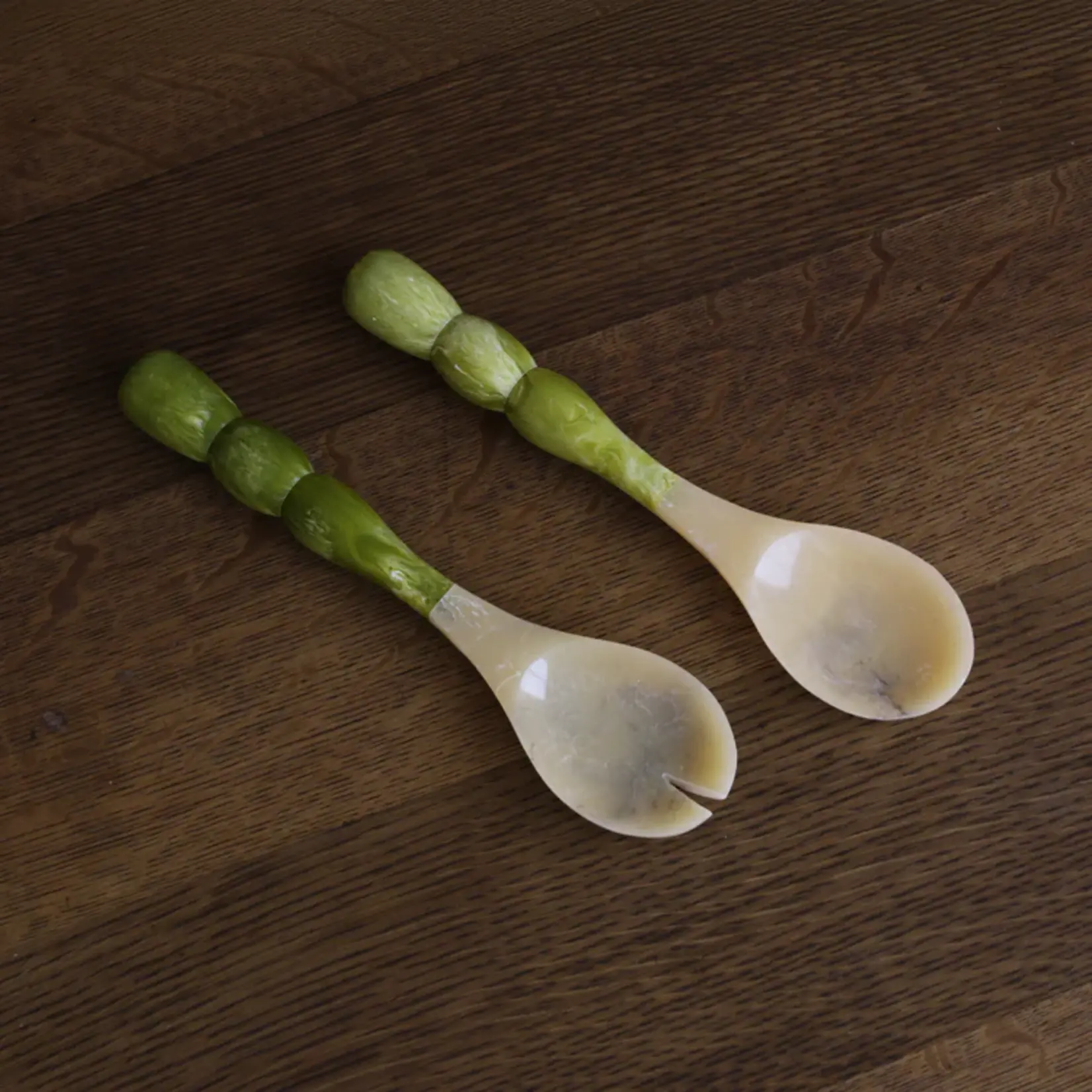 Resin Bubble Salad Servers