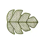 Coro Cora Leaf Iraca Palm Placemat