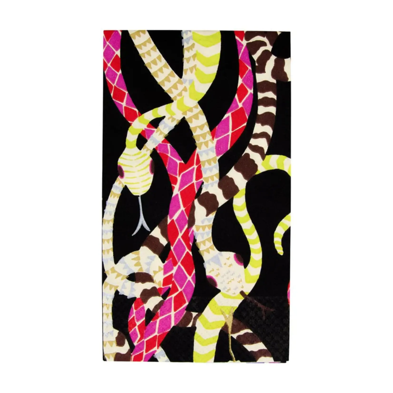 serpentine black guest towel