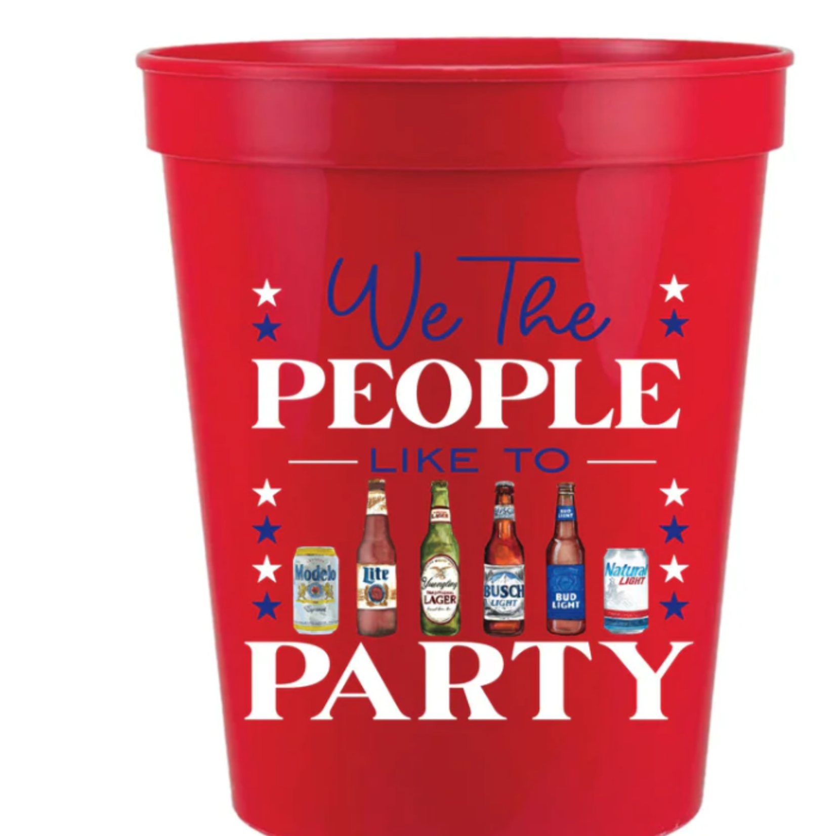 Sip Hip Hooray Printed Stadium Cups