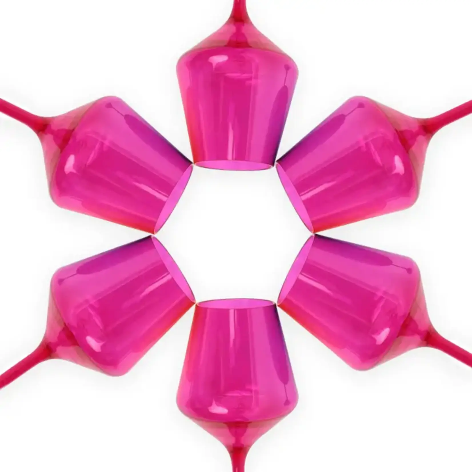Pop Design Set/6 Acrylic Glasses