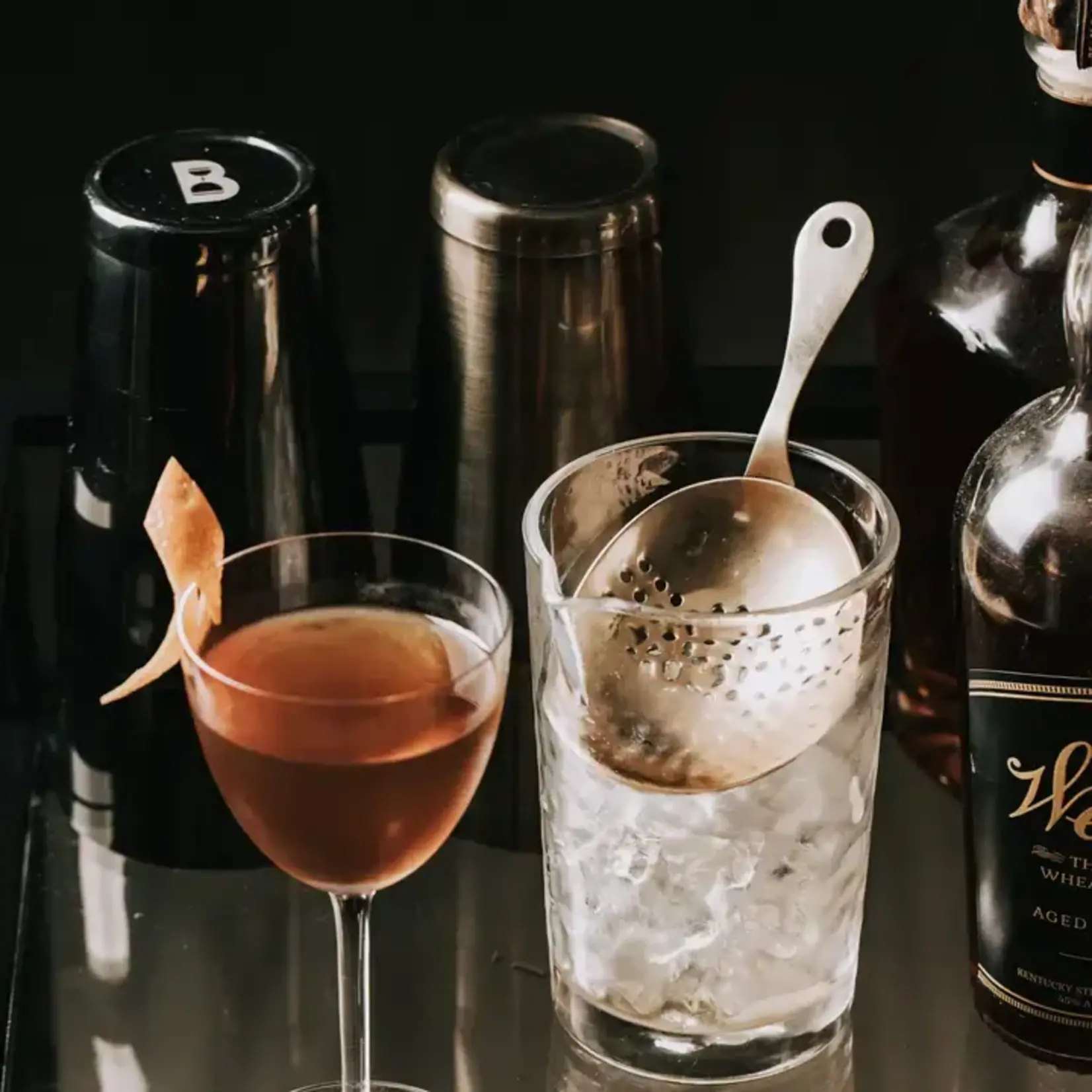 Solid Copper and Brass Julep Strainer