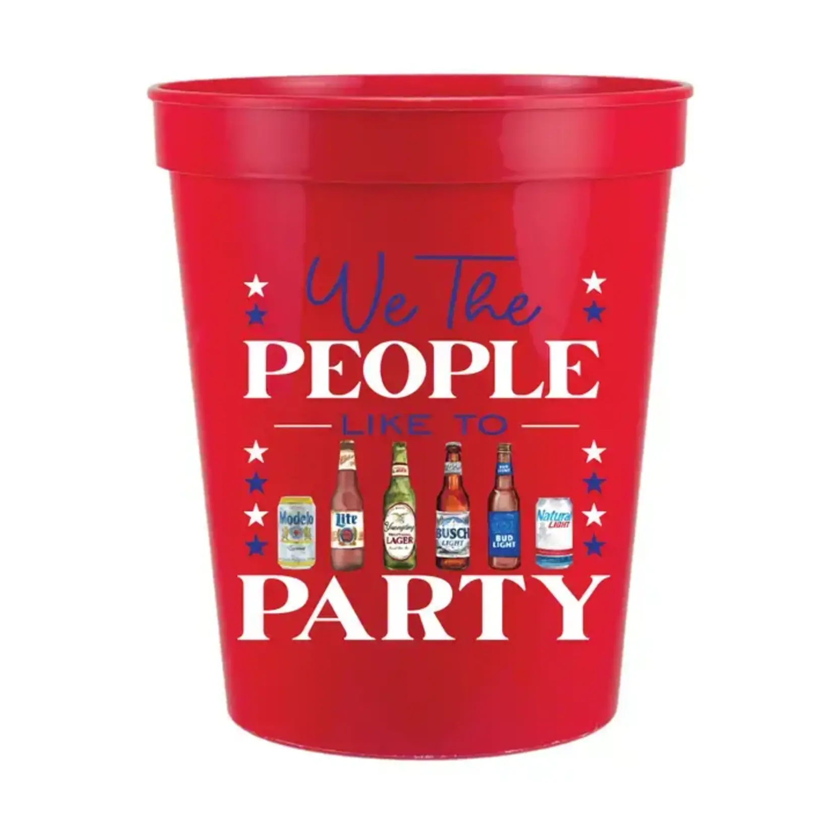 Sip Hip Hooray Printed Stadium Cups